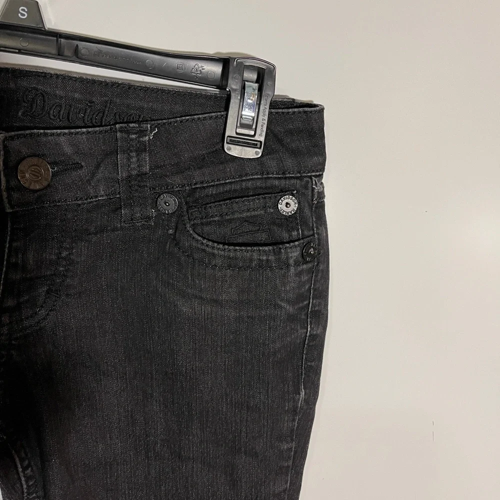 Harley Davidson black skinny jeans‎ Size 4
